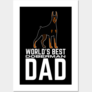 World's Best Doberman Dad Posters and Art